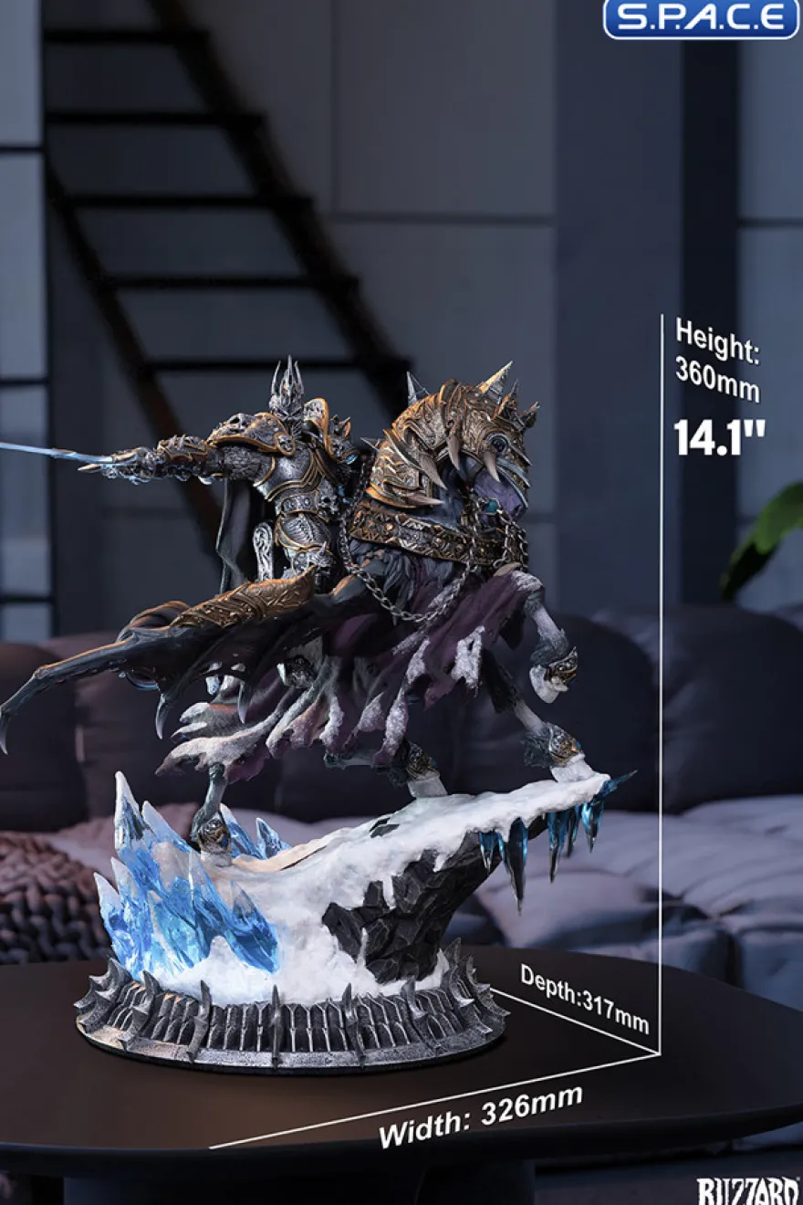 The Lich King & Invincible Statue - 14-Inch Version