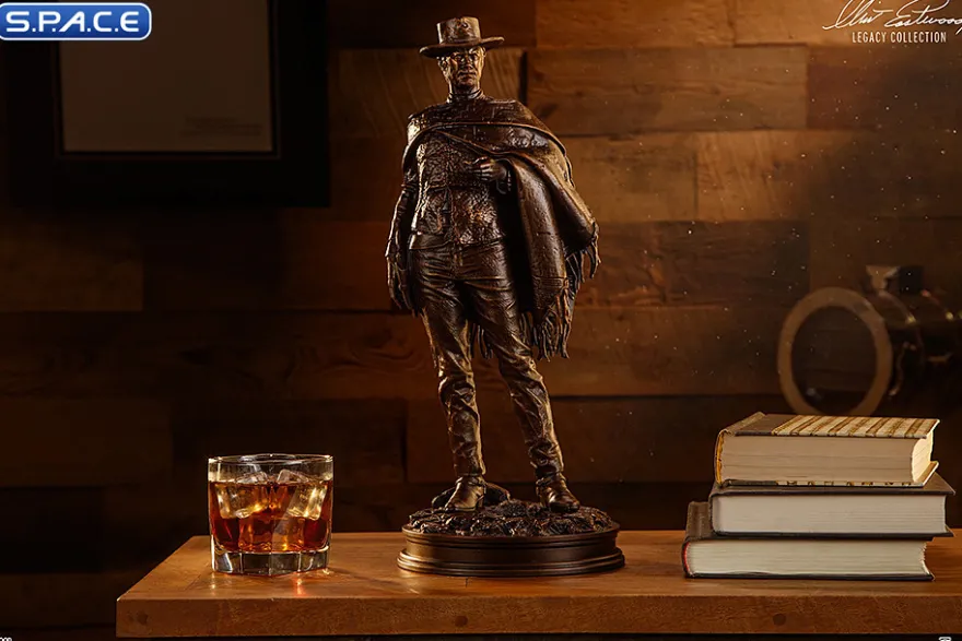 The Man With No Name Faux Bronze Statue