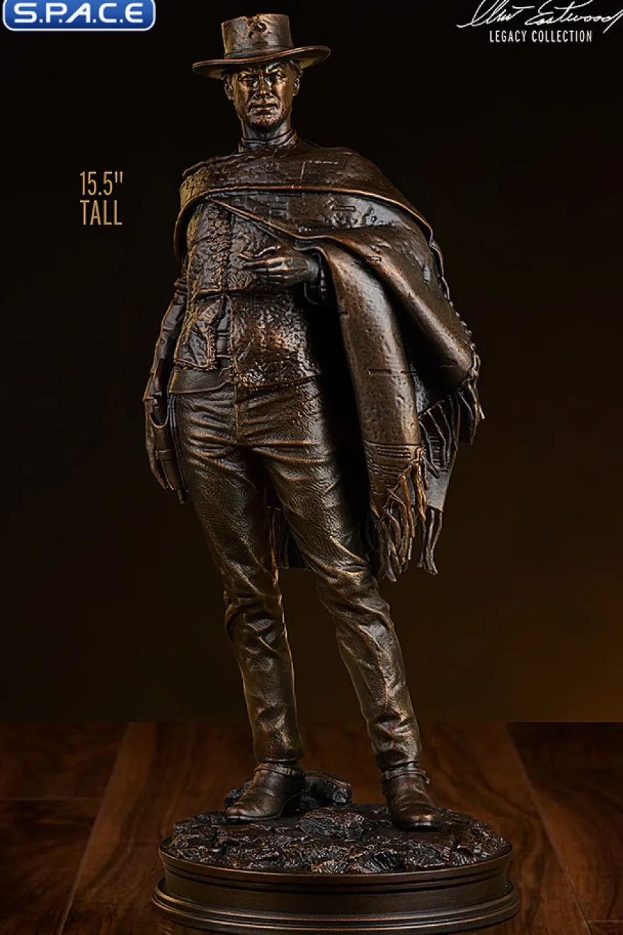 The Man With No Name Faux Bronze Statue