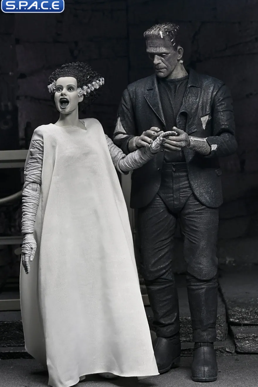 The Monster and his Mate 2-Pack - black & white Version