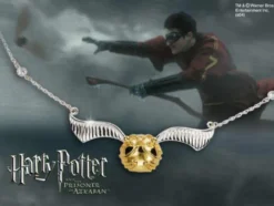 The Quidditch Golden Snitch Necklace (Harry Potter)