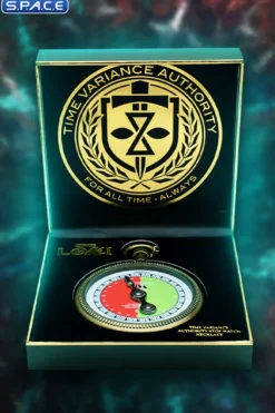 Time Variance Authority Stop Watch Necklace