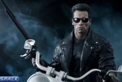 T-800 on Motorcycle Statue