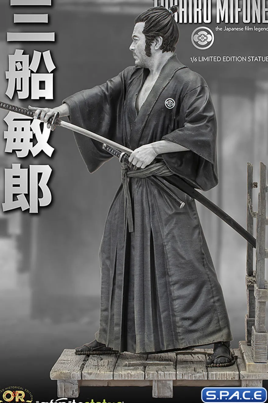 Toshiro Mifune as Sanjuro Old & Rare Statue