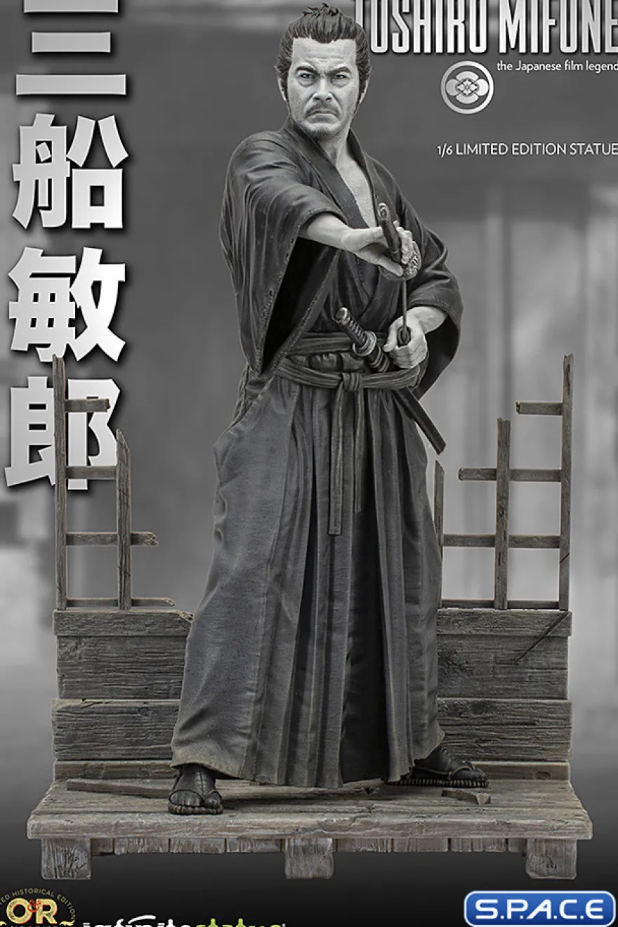 Toshiro Mifune as Sanjuro Old & Rare Statue