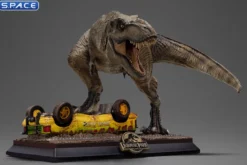 T-Rex Attack Jurassic Park Icons Mini-Statue
