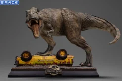 T-Rex Attack Jurassic Park Icons Mini-Statue