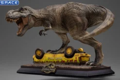 T-Rex Attack Jurassic Park Icons Mini-Statue