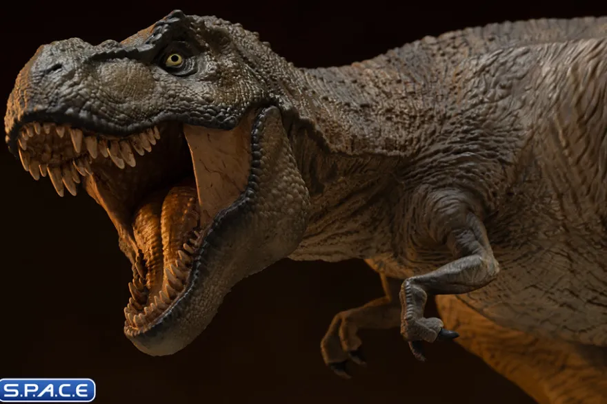 T-Rex Attack Jurassic Park Icons Mini-Statue