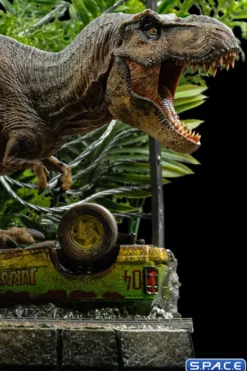 T-Rex Breakout Set A Jurassic Park Icons Mini-Statue