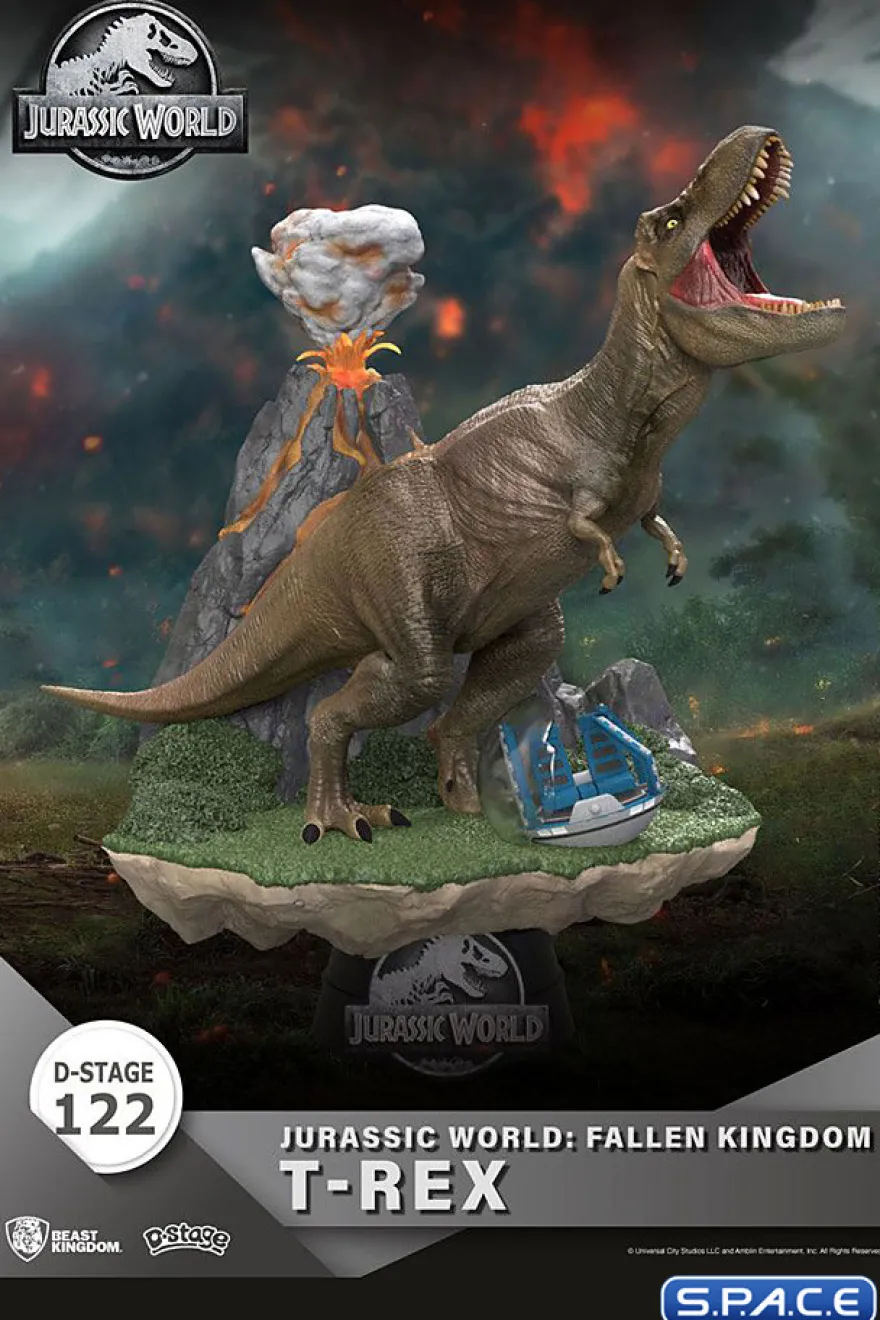 T-Rex Diorama Stage 122
