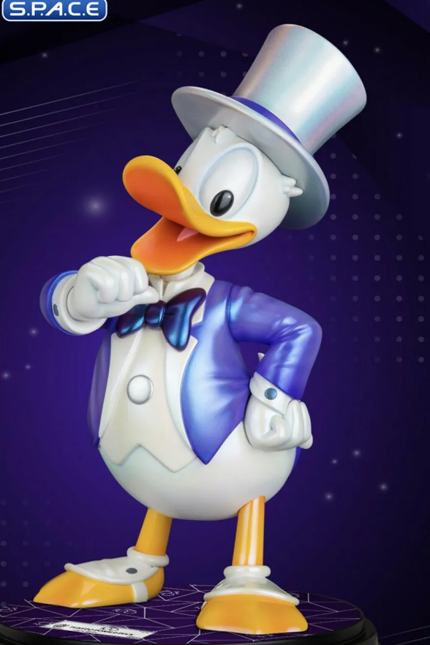 Tuxedo Donald Duck Master Craft Statue - Platinum Version