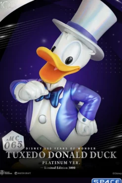 Tuxedo Donald Duck Master Craft Statue - Platinum Version