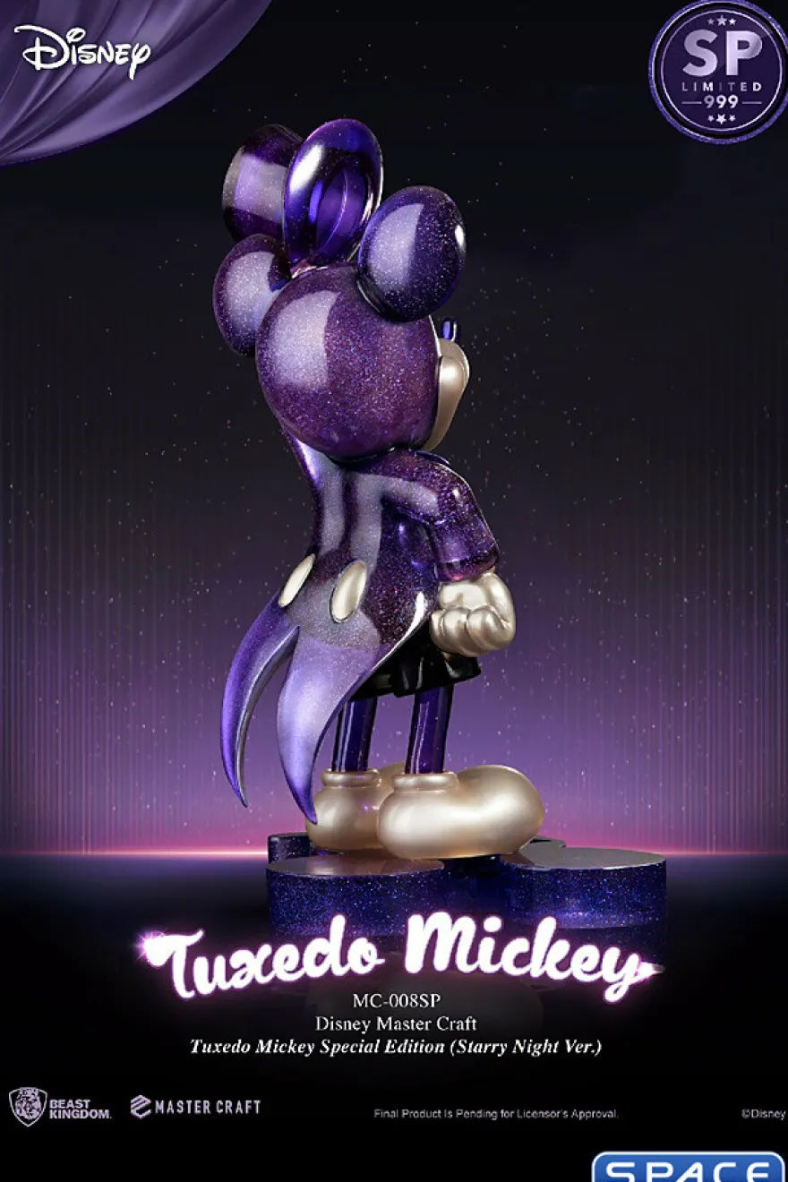 Tuxedo Mickey Master Craft Statue - Starry Night Version (Disney)