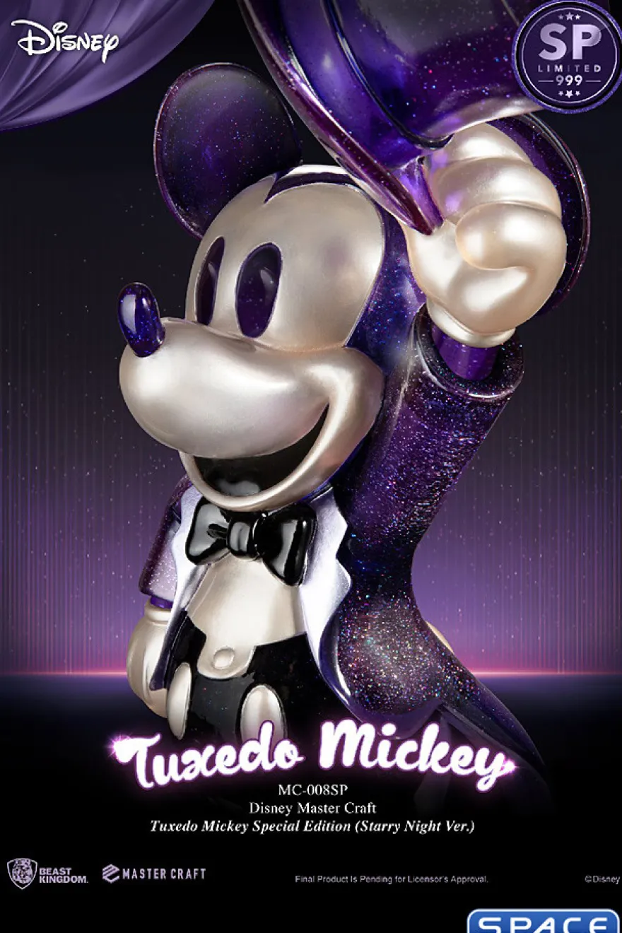 Tuxedo Mickey Master Craft Statue - Starry Night Version (Disney)