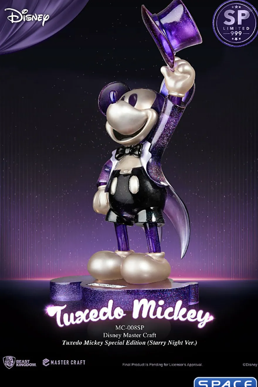 Tuxedo Mickey Master Craft Statue - Starry Night Version (Disney)