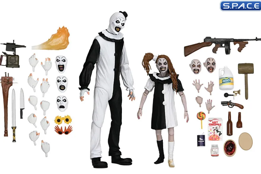 Ultimate Art the Clown and the Little Pale Girl 2-Pack