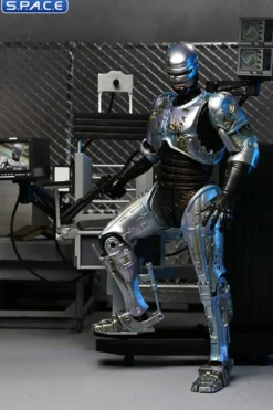Ultimate Battle-Damaged RoboCop with Chair