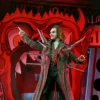 Ultimate Beetlejuice in Trench Coat with Spikes & Dante's Inferno Room Deluxe Set