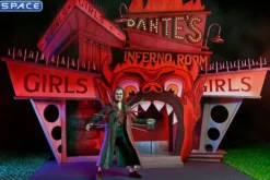 Ultimate Beetlejuice in Trench Coat with Spikes & Dante's Inferno Room Deluxe Set