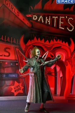 Ultimate Beetlejuice in Trench Coat with Spikes & Dante's Inferno Room Deluxe Set