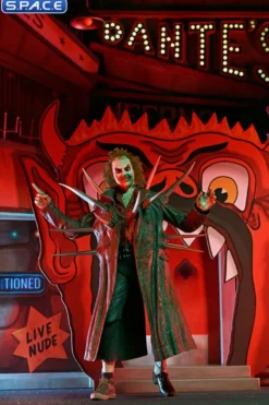 Ultimate Beetlejuice in Trench Coat with Spikes & Dante's Inferno Room Deluxe Set