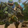 Ultimate Leonardo as The Creature