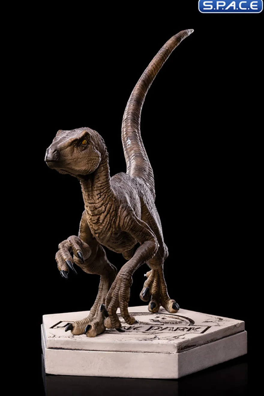 Velociraptor B Jurassic Park Icons Mini-Statue