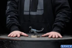 Velociraptor Blue B Jurassic Park Icons Mini-Statue