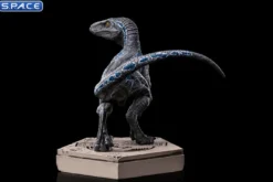 Velociraptor Blue B Jurassic Park Icons Mini-Statue