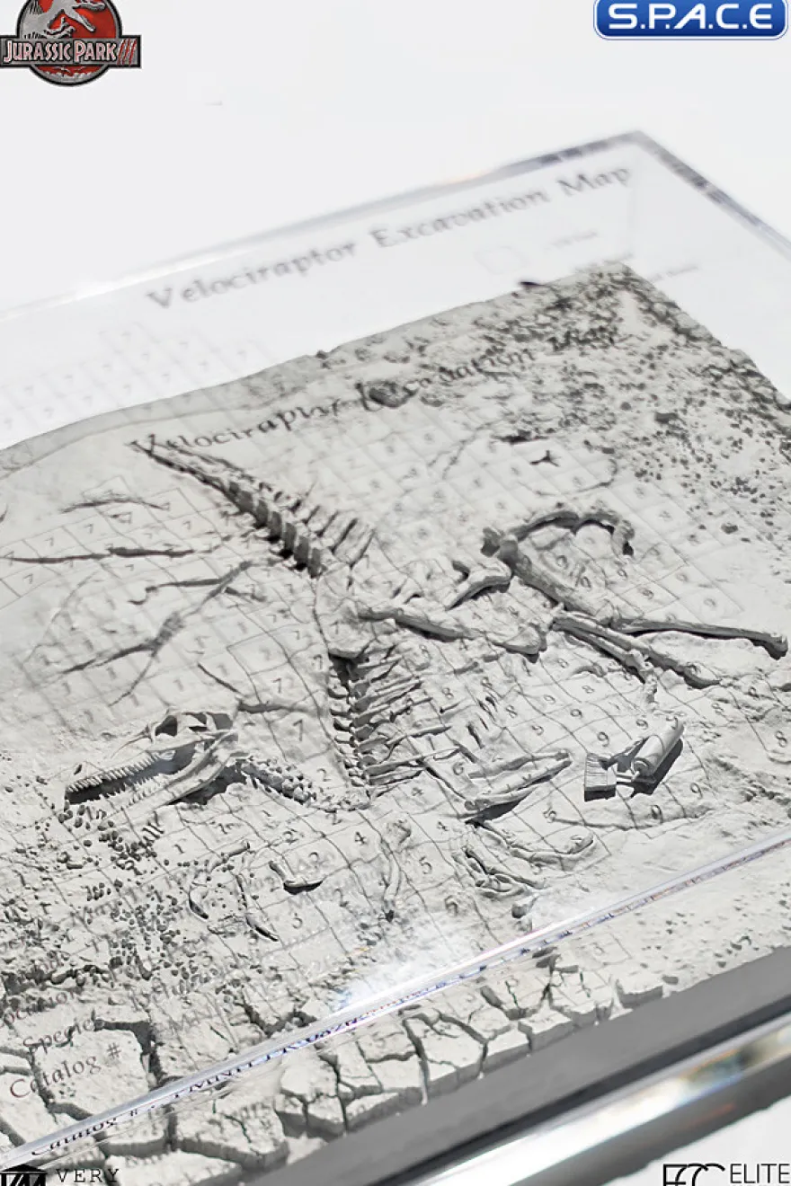 Velociraptor Excavation 3D Map