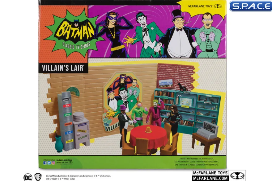 Villain's Lair Playset from Batman Classic TV Series