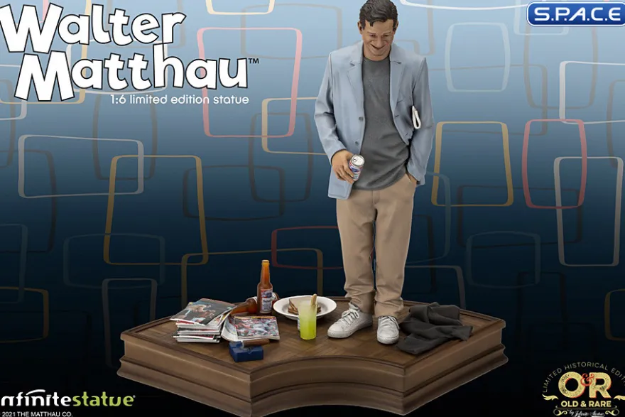 Walter Matthau Old & Rare Statue