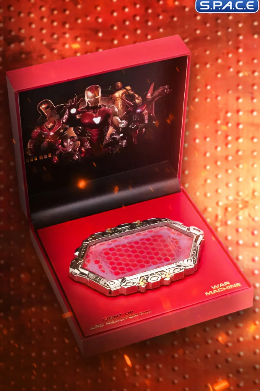 War Machine Arc Reactor Light-Up Pin