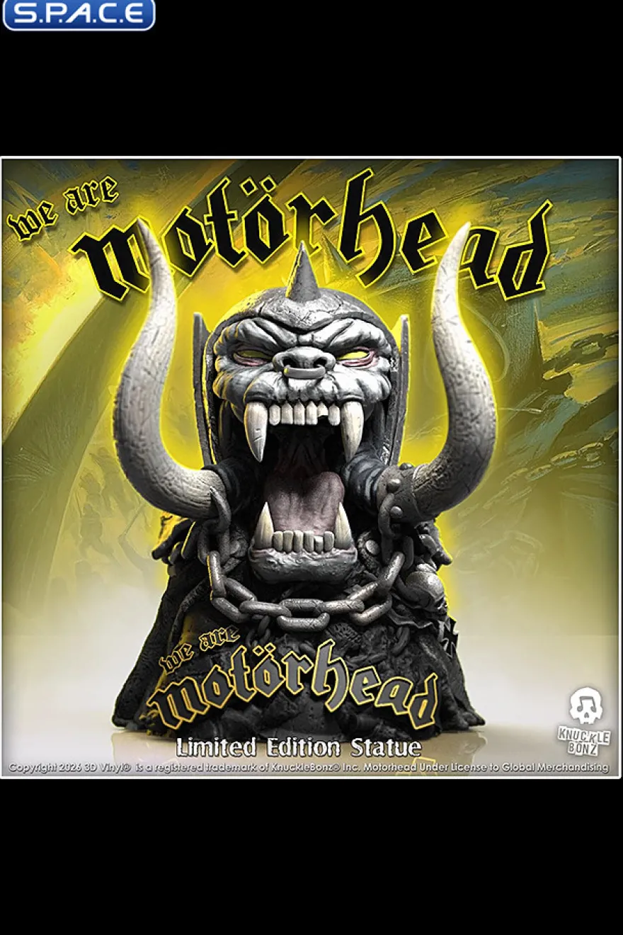 We Are Motörhead Warpig 3D Vinyl Cover Statue