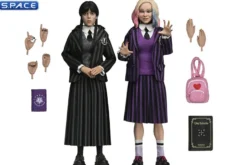 Wednesday Addams & Enid Figural Dolls 2-Pack