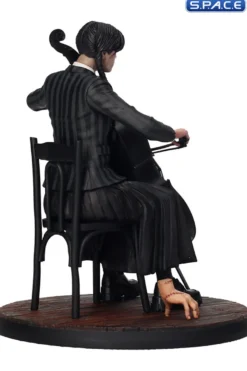 Wednesday with Cello PVC Statue