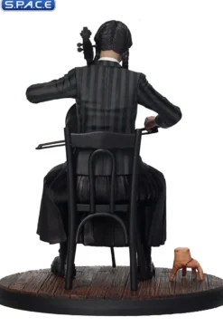 Wednesday with Cello PVC Statue