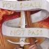 You Shall Not Pass Wall Plaque